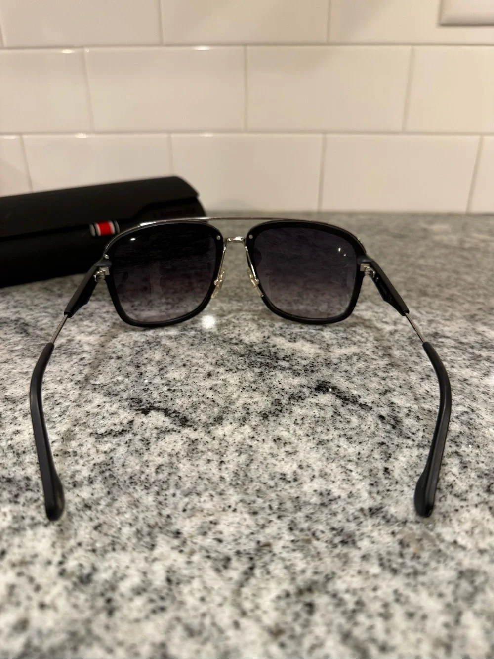 Carrera Men’s Black Frame Sunglasses with Dark Gradient Lenses